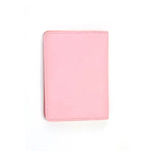 Compact and Stylish Pink Card Holder for Everyday Use